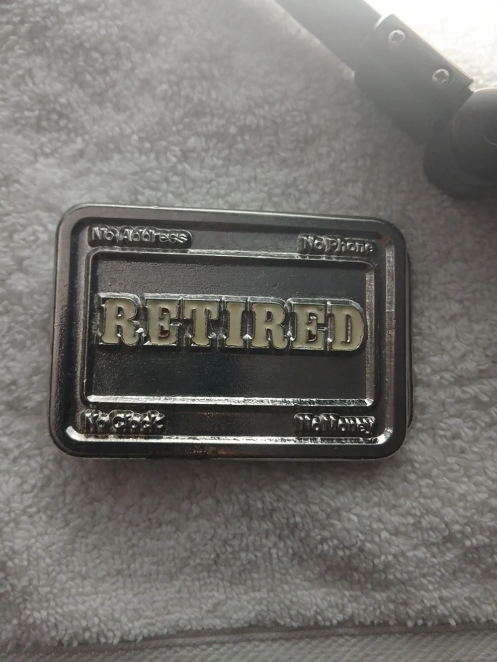 The Unbranded Brand polished silver